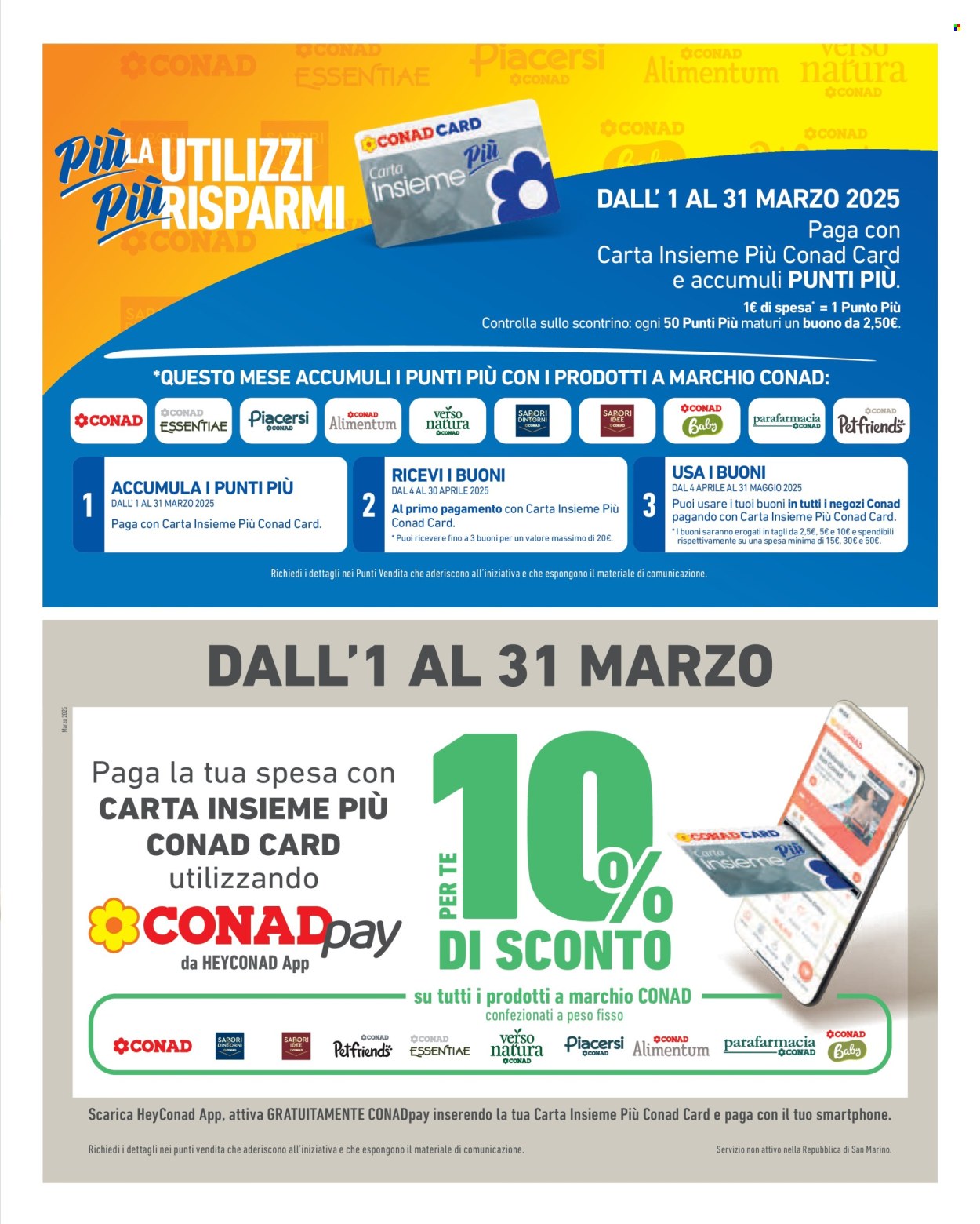 Volantino Conad City - 28/2/2025 - 6/3/2025. Pagina 11