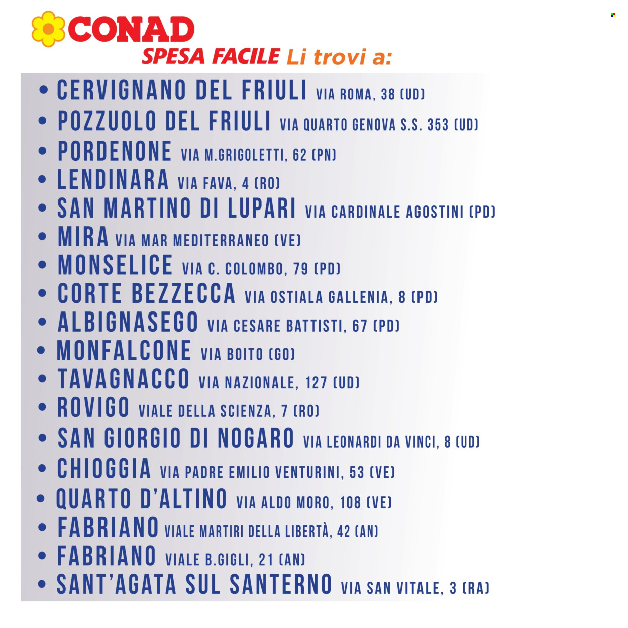 Volantino Spesa Facile Conad - 1/3/2025 - 31/3/2025. Pagina 8