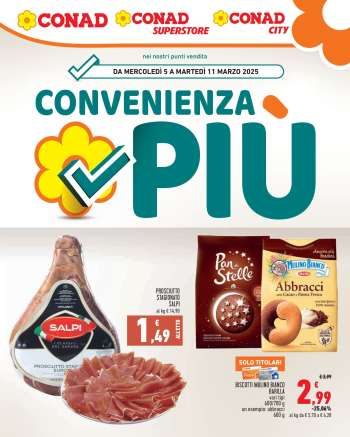 Volantino Conad - 5/3/2025 - 11/3/2025.