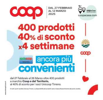 Volantino Coop - 27/2/2025 - 12/3/2025.