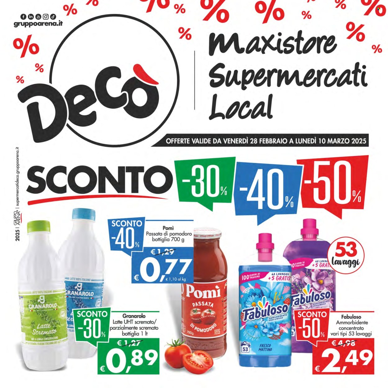 Volantino Deco - 28/2/2025 - 10/3/2025. Pagina 1