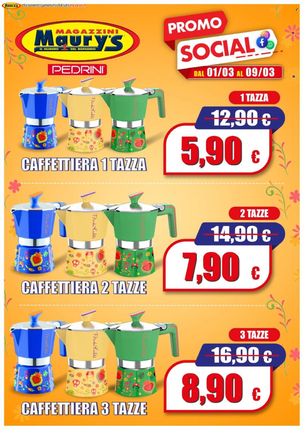 Volantino Maury's - 1/3/2025 - 9/3/2025. Pagina 2