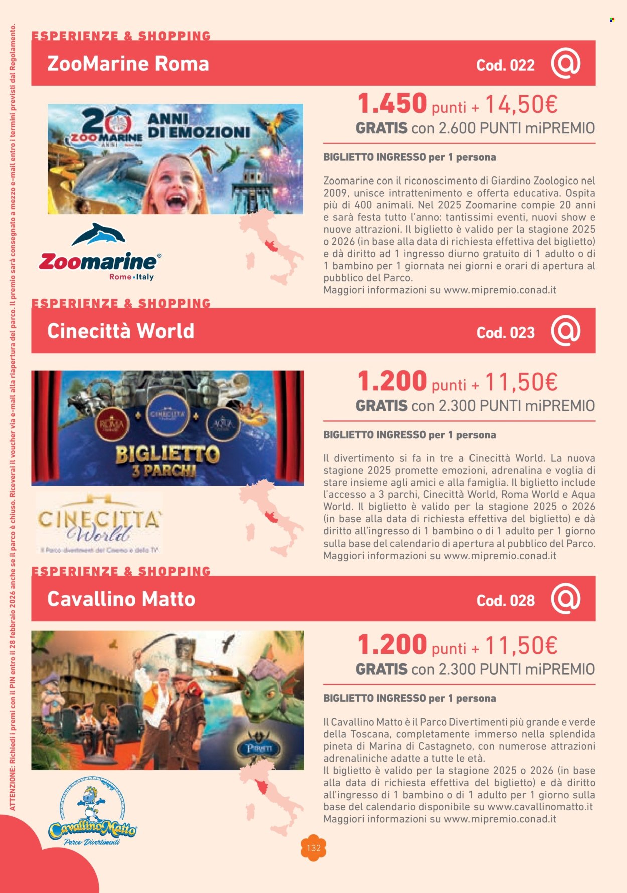 Leták Conad - 1.3.2025 - 31.12.2025. Strana 132