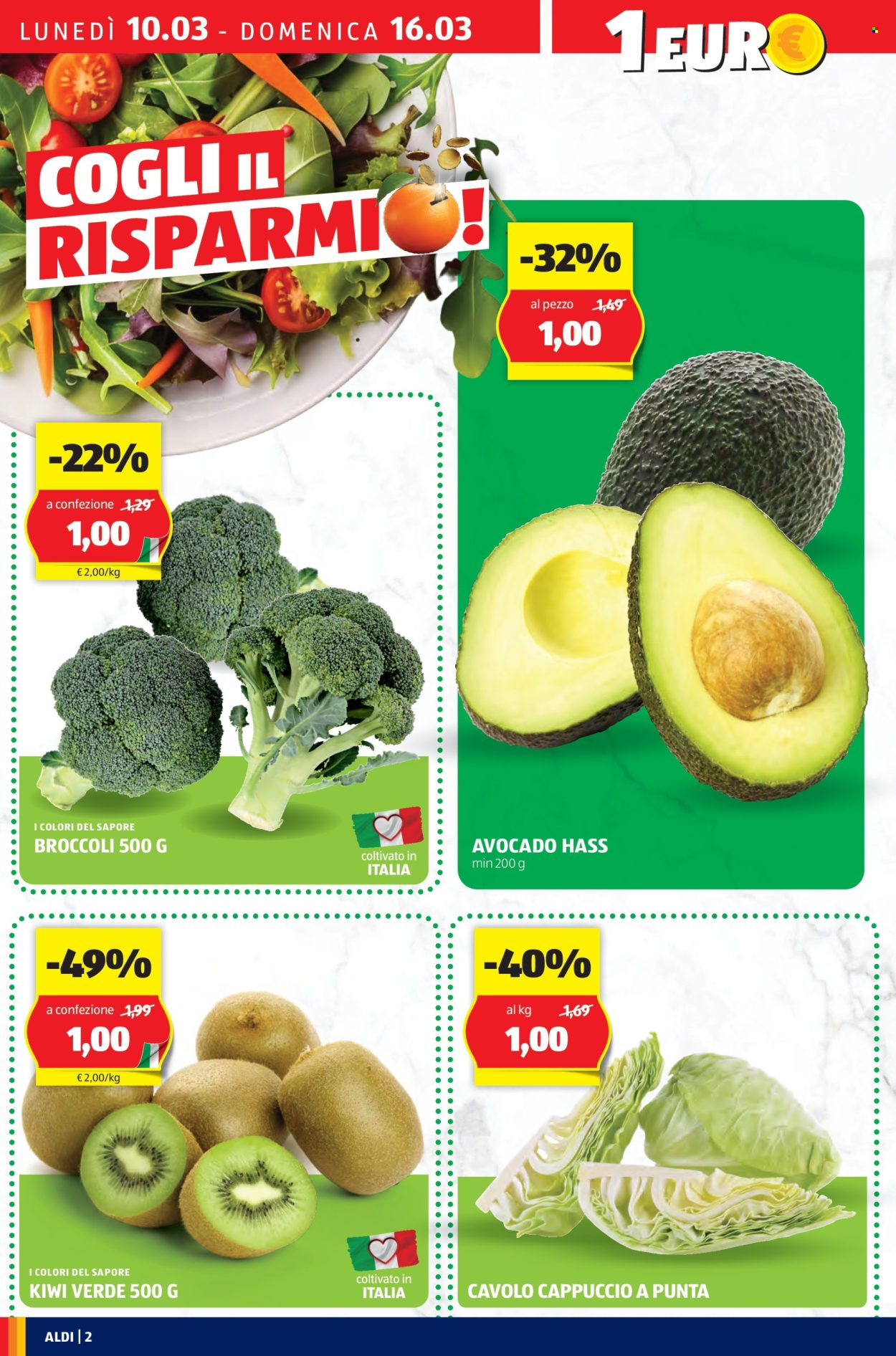 Volantino Aldi - 10/3/2025 - 16/3/2025. Pagina 2