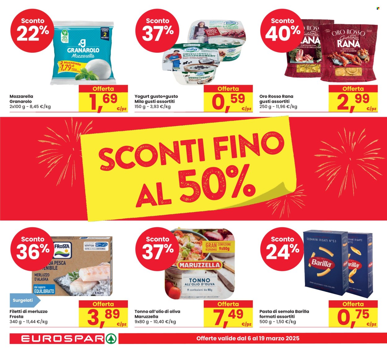 Volantino Eurospar - 6/3/2025 - 19/3/2025. Pagina 2