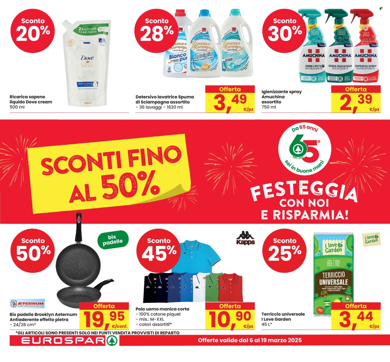 Volantino Eurospar - 6/3/2025 - 19/3/2025. Pagina 4