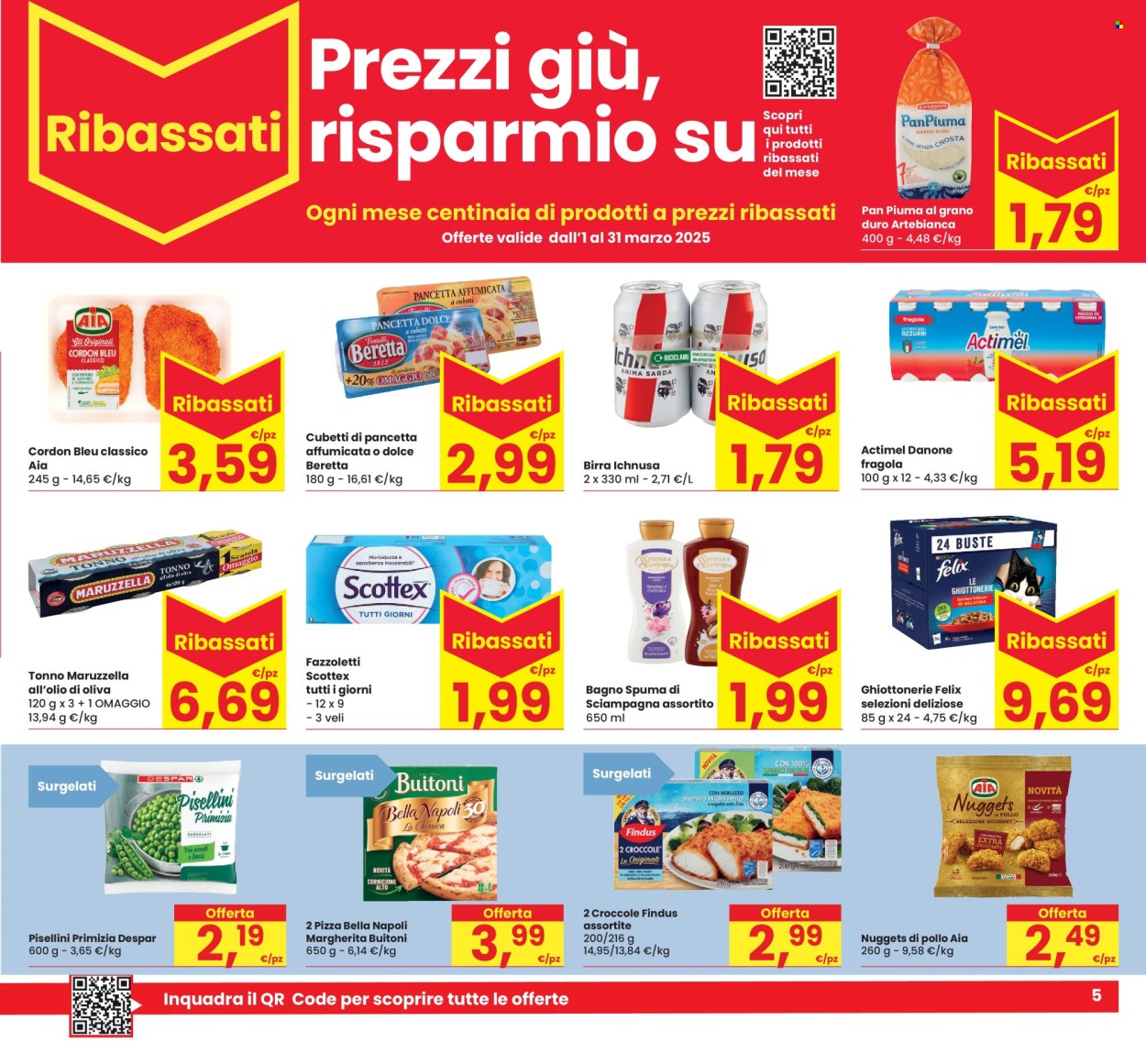 Volantino Eurospar - 6/3/2025 - 19/3/2025. Pagina 5
