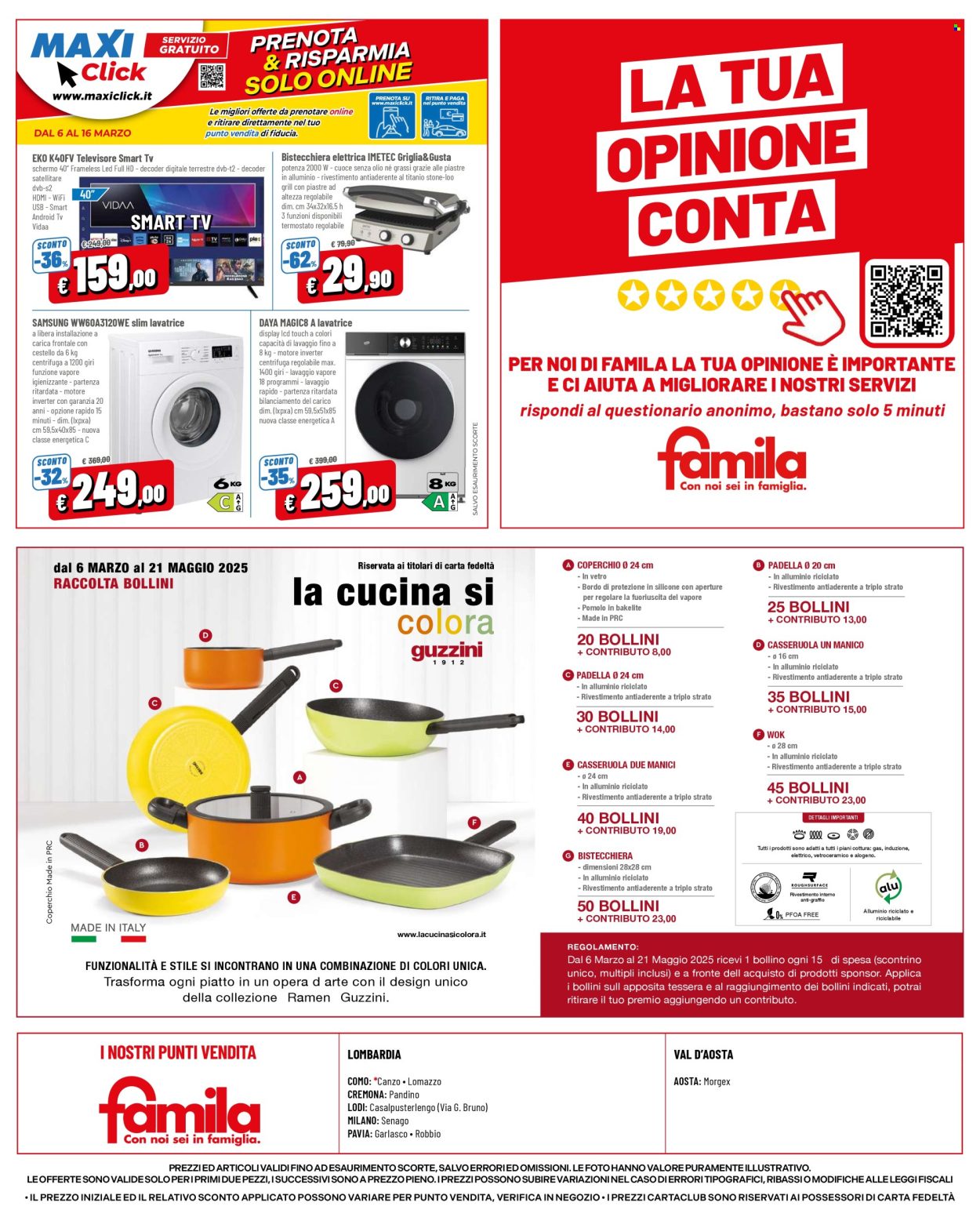 Volantino Famila - 6/3/2025 - 16/3/2025. Pagina 24