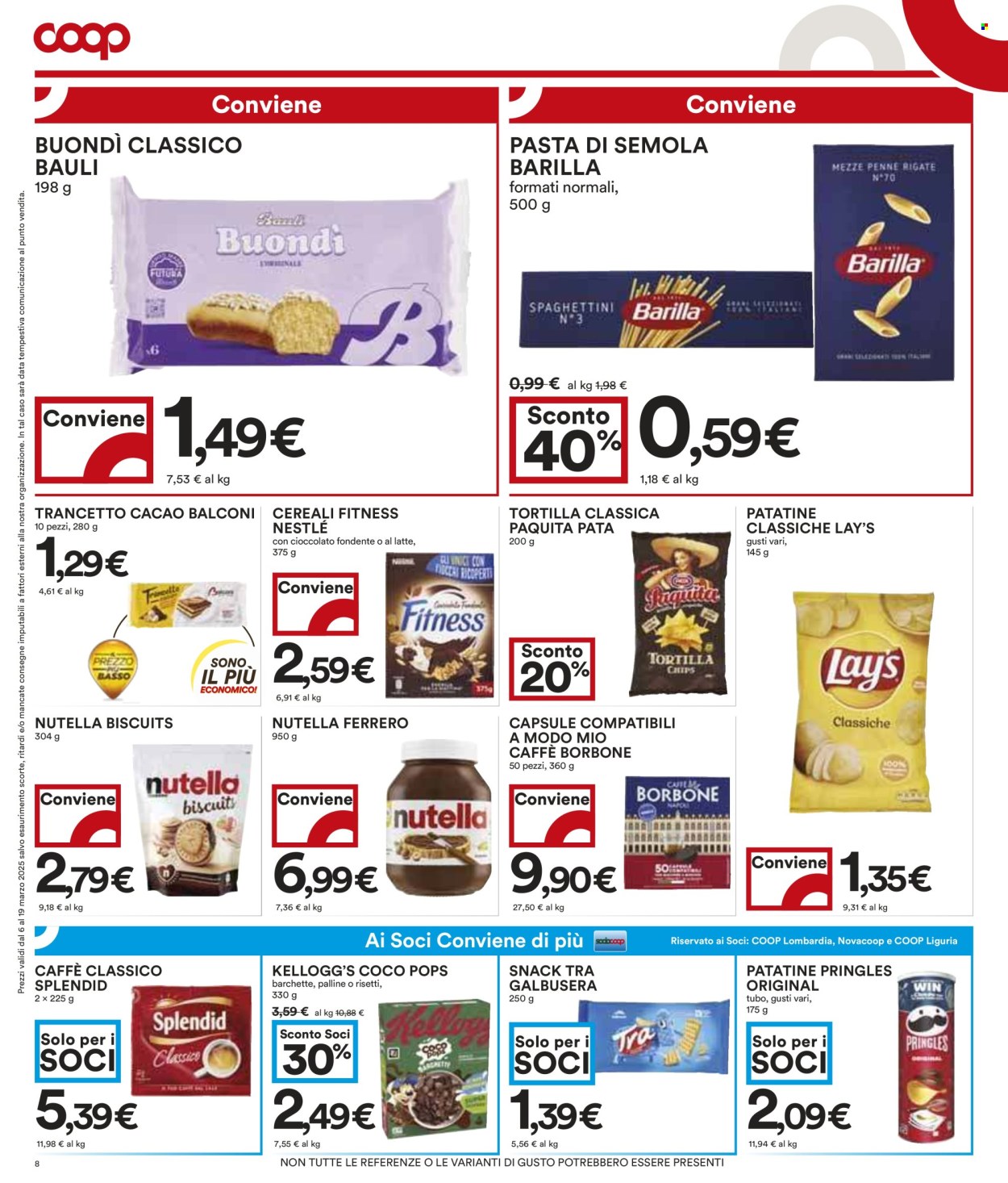 Volantino Coop - 6/3/2025 - 19/3/2025. Pagina 8