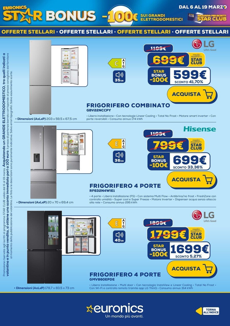 Volantino Euronics - 6/3/2025 - 19/3/2025. Pagina 6