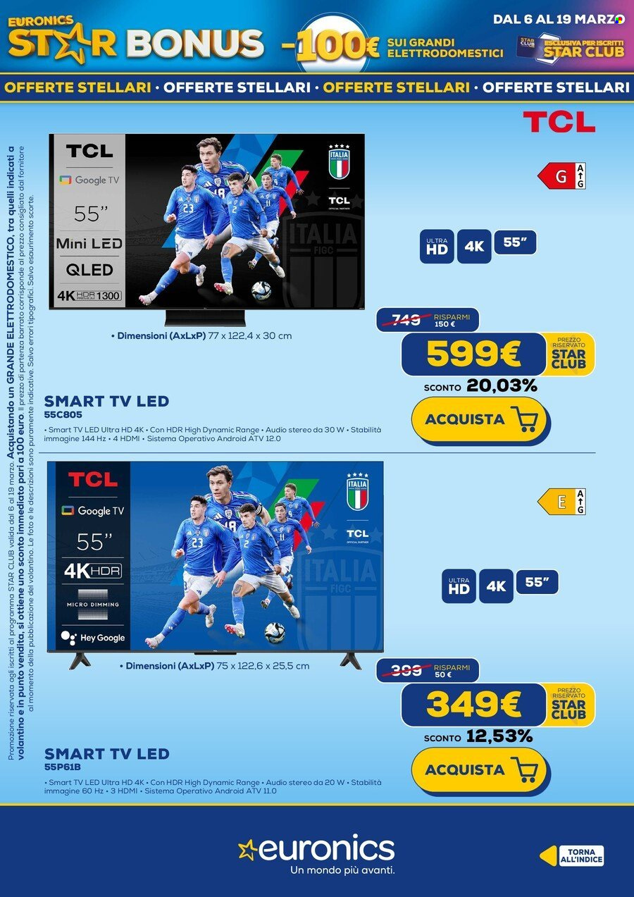 Volantino Euronics - 6/3/2025 - 19/3/2025. Pagina 19