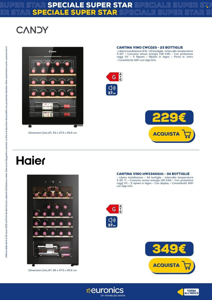 Volantino Euronics - 6/3/2025 - 19/3/2025. Pagina 4