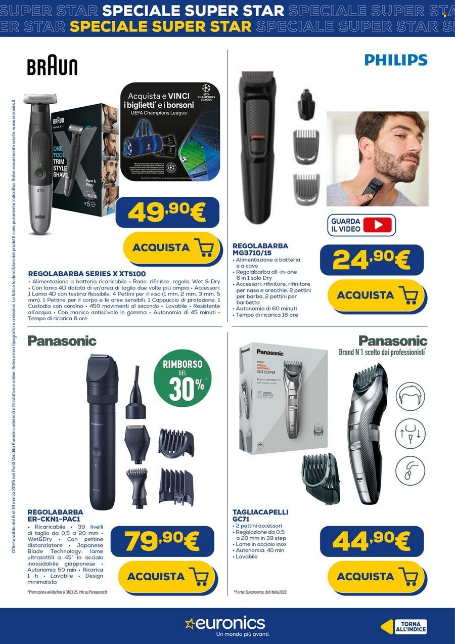 Volantino Euronics - 6/3/2025 - 19/3/2025. Pagina 7