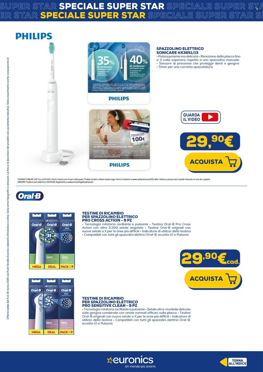 Volantino Euronics - 6/3/2025 - 19/3/2025. Pagina 8