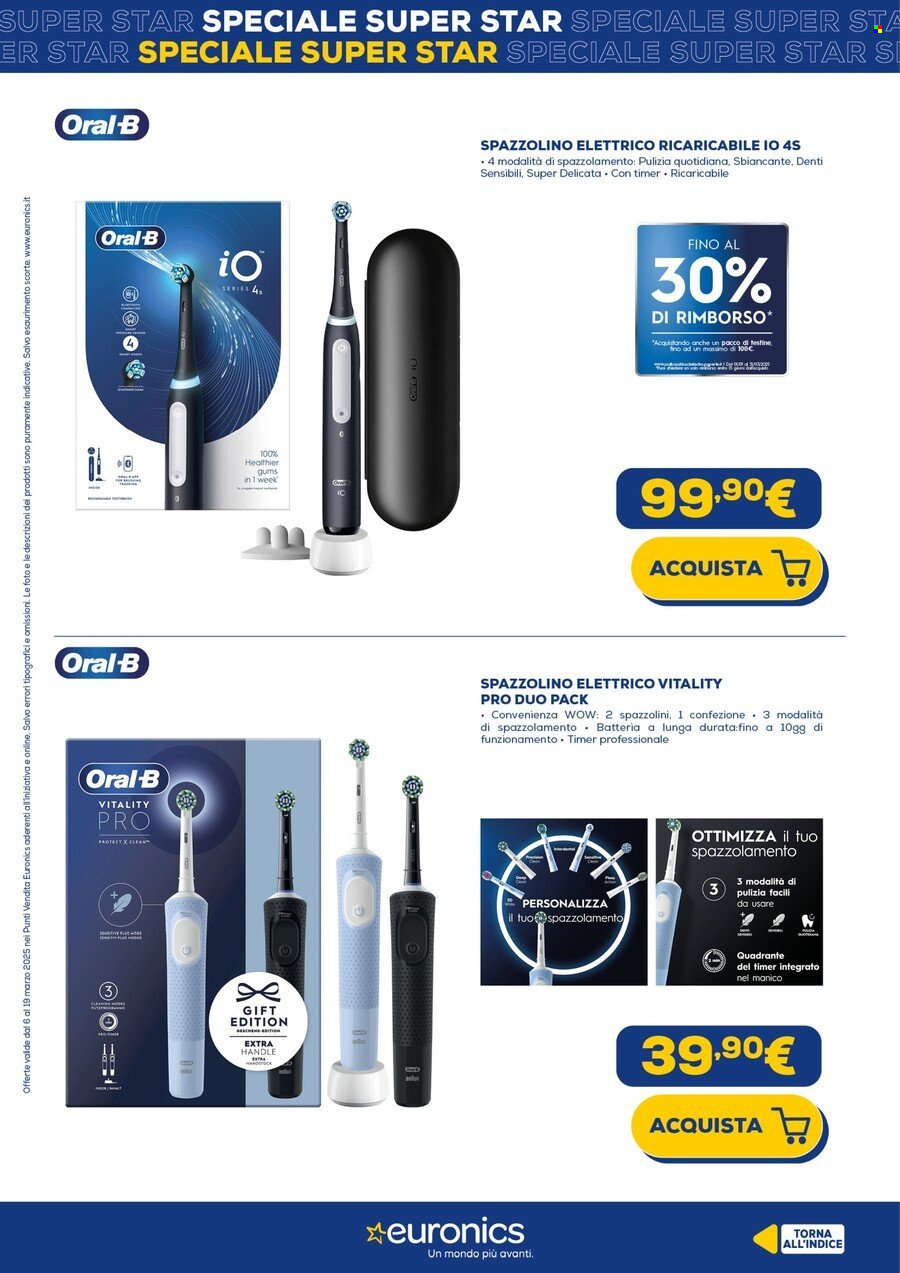 Volantino Euronics - 6/3/2025 - 19/3/2025. Pagina 9