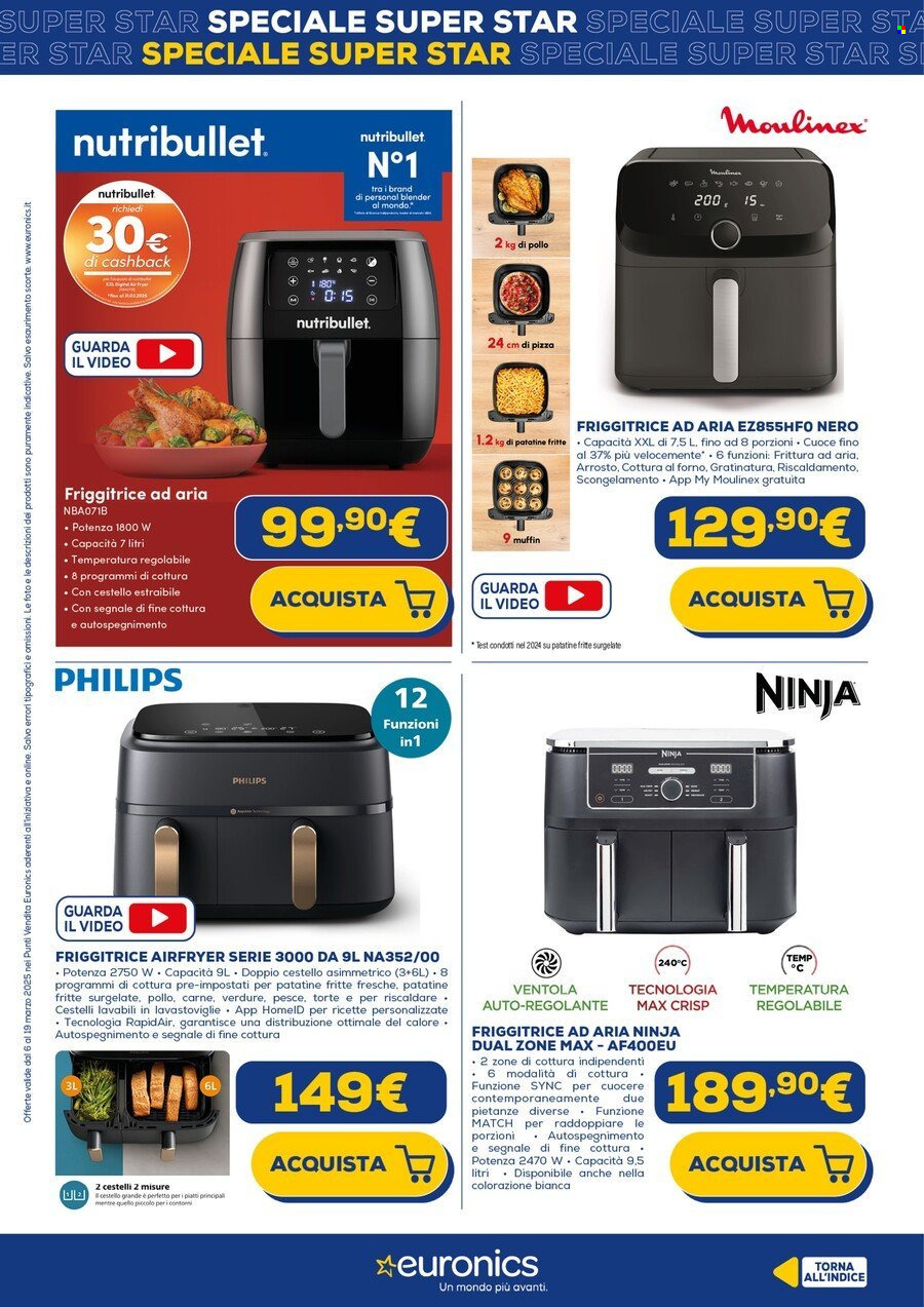 Volantino Euronics - 6/3/2025 - 19/3/2025. Pagina 19