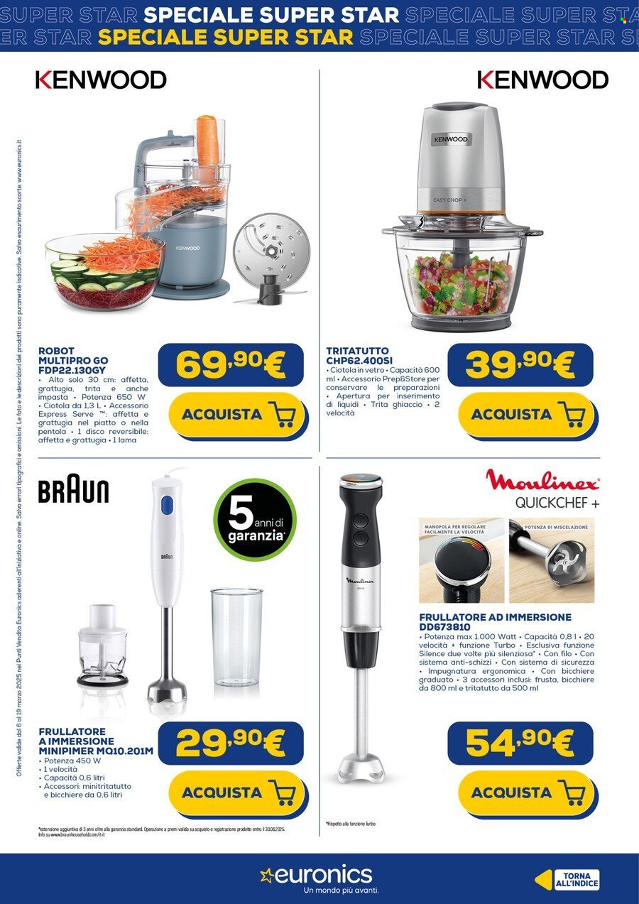 Volantino Euronics - 6/3/2025 - 19/3/2025. Pagina 21