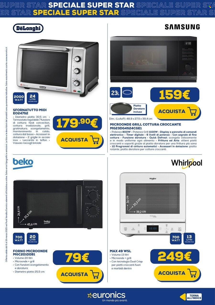 Volantino Euronics - 6/3/2025 - 19/3/2025. Pagina 22