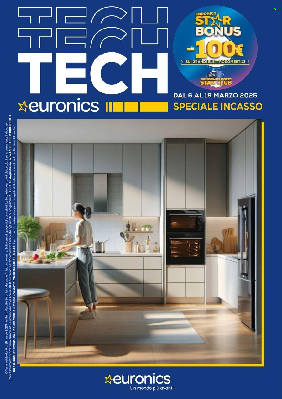 Volantino Euronics - 6/3/2025 - 19/3/2025. Pagina 1