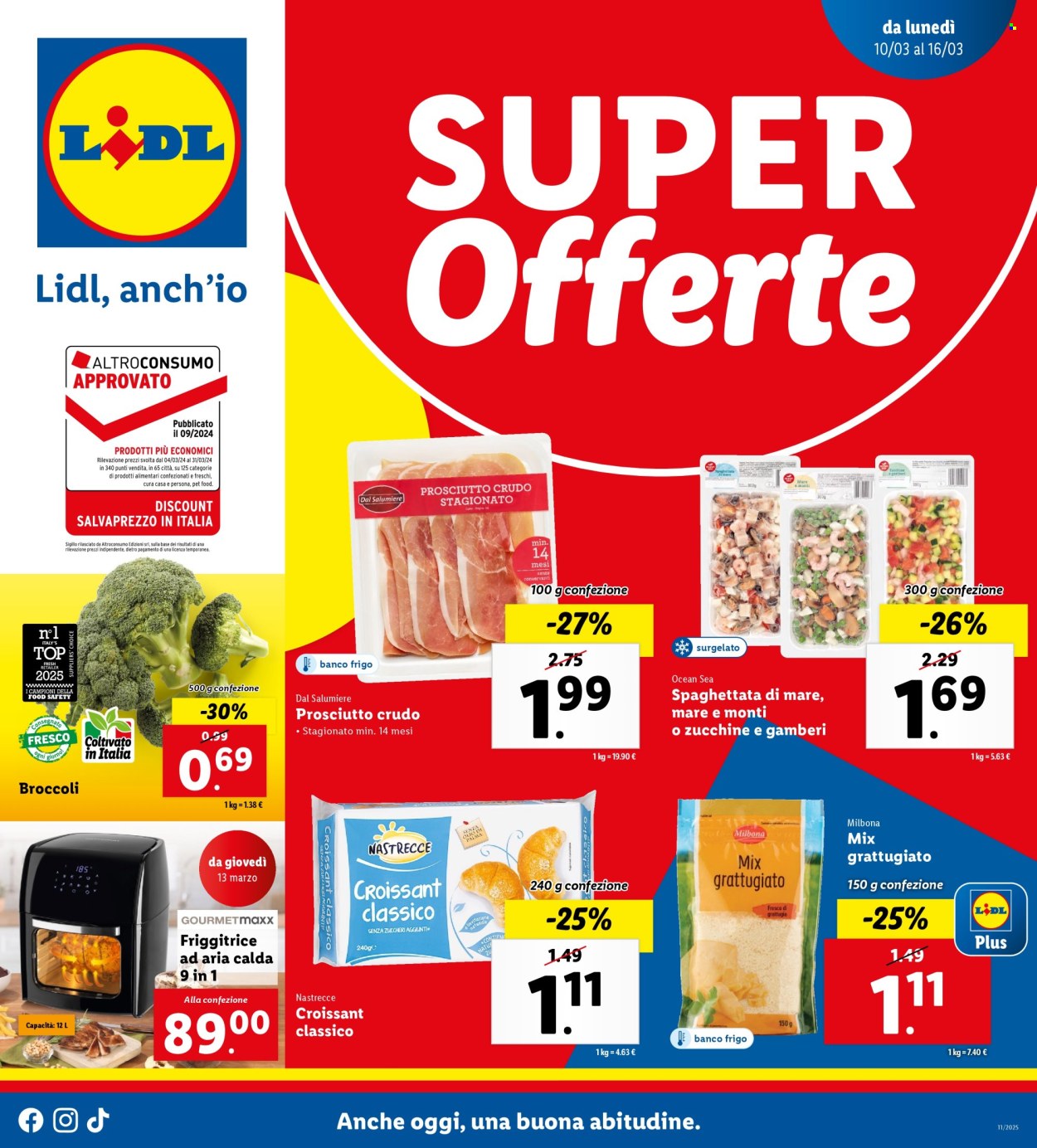 Volantino Lidl - 10/3/2025 - 16/3/2025. Pagina 1