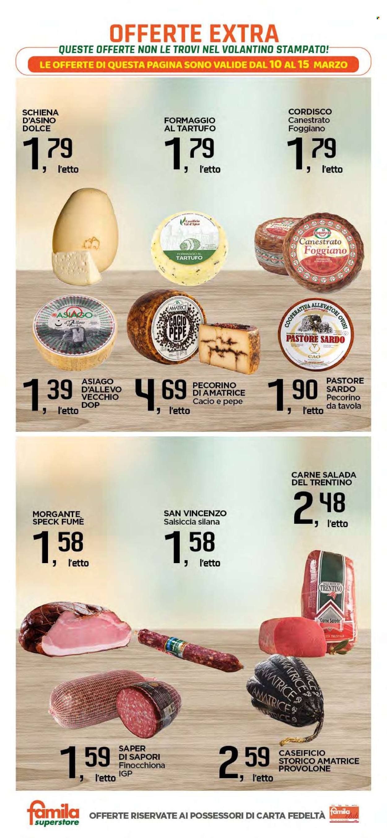 Volantino Famila - 6/3/2025 - 15/3/2025. Pagina 20