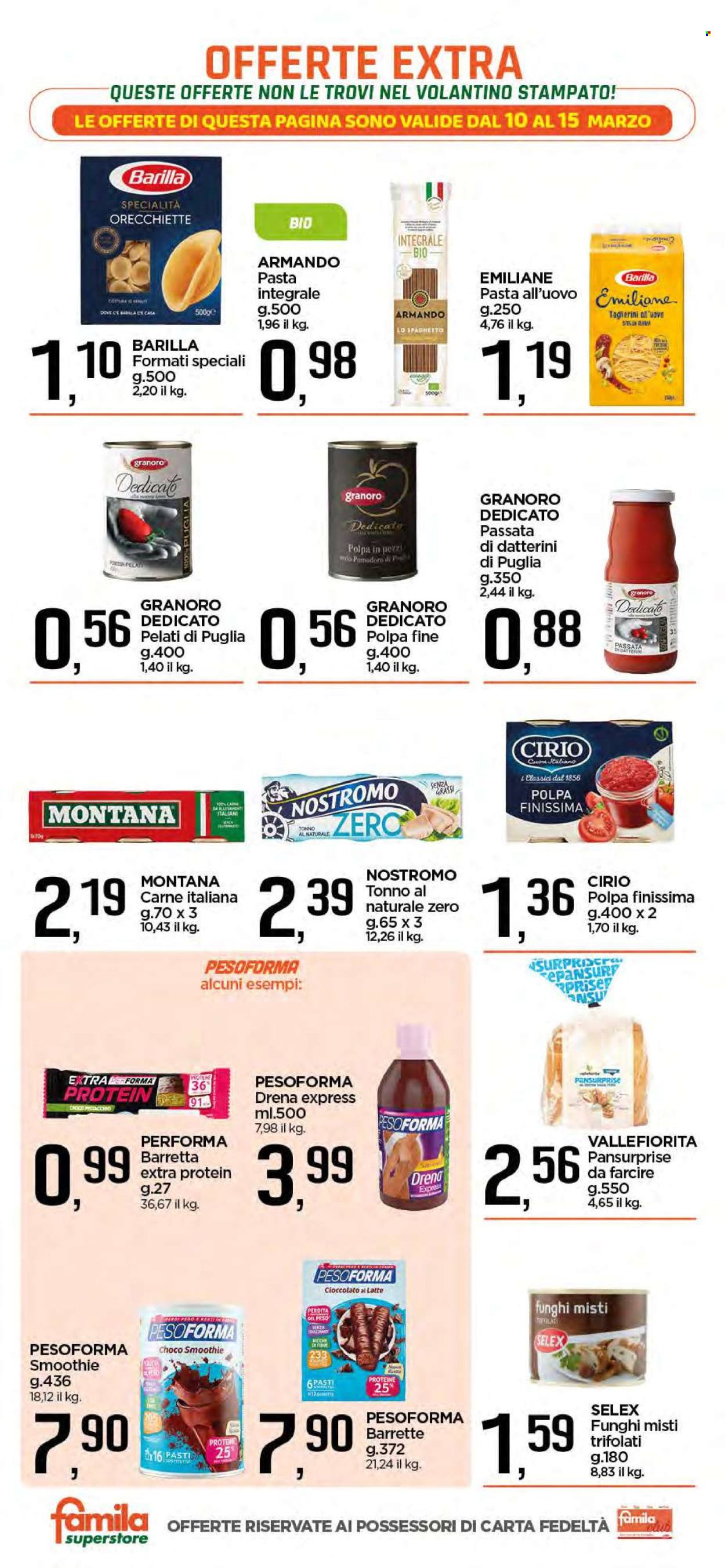 Volantino Famila - 6/3/2025 - 15/3/2025. Pagina 25