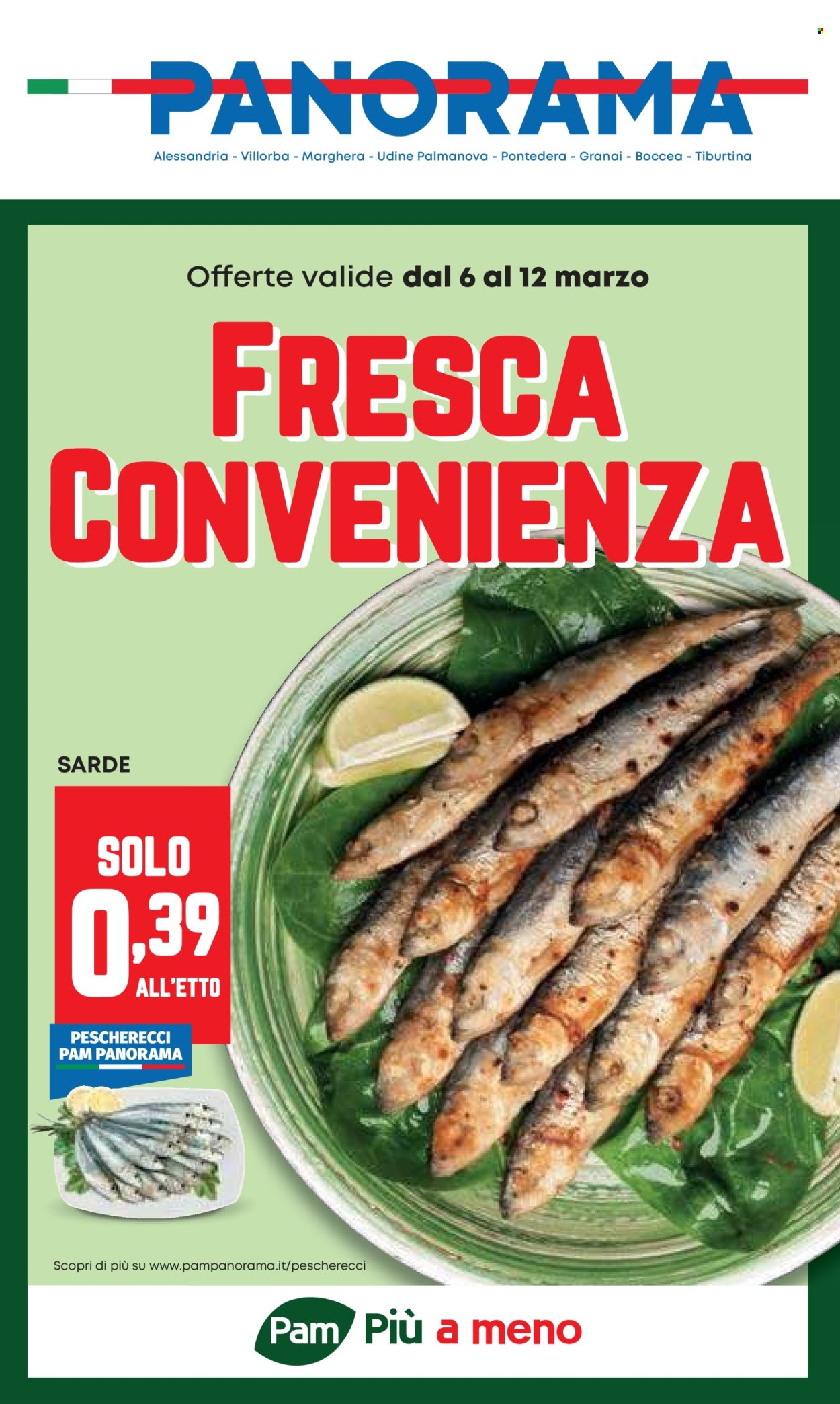 Volantino Panorama - 6/3/2025 - 12/3/2025. Pagina 1