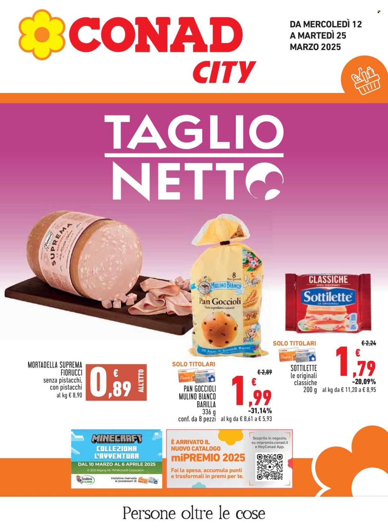 Volantino Conad - 12/3/2025 - 25/3/2025. Pagina 1