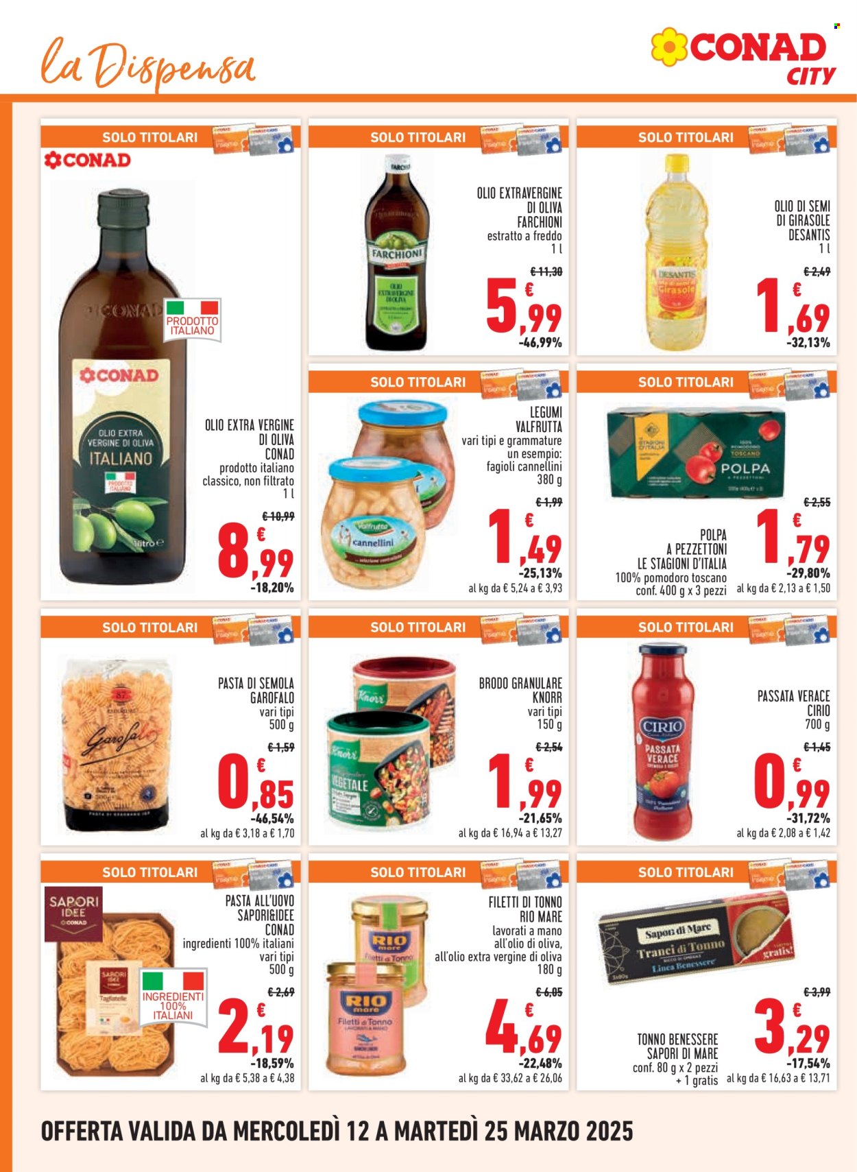 Volantino Conad - 12/3/2025 - 25/3/2025. Pagina 12