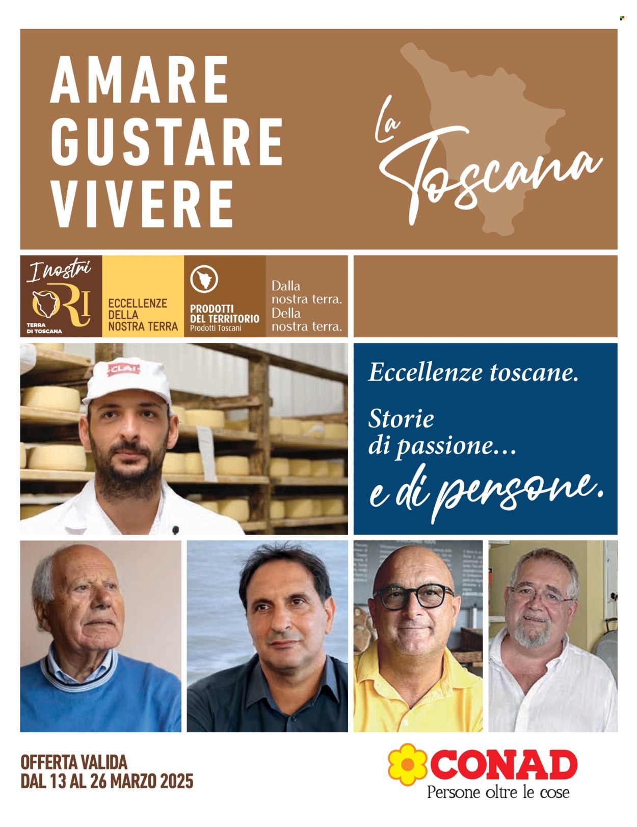 Volantino Conad - 13/3/2025 - 26/3/2025. Pagina 1