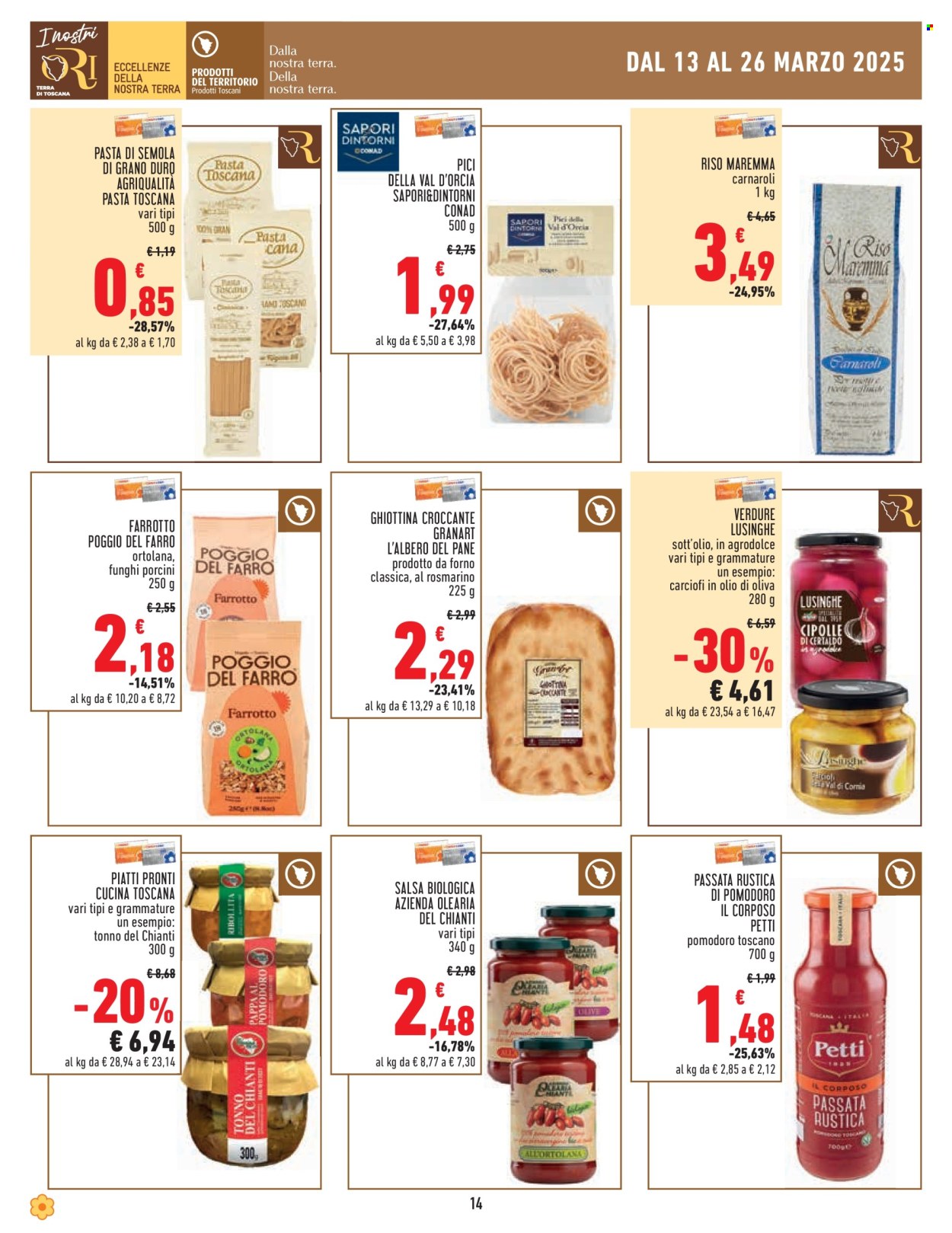 Volantino Conad - 13/3/2025 - 26/3/2025. Pagina 14