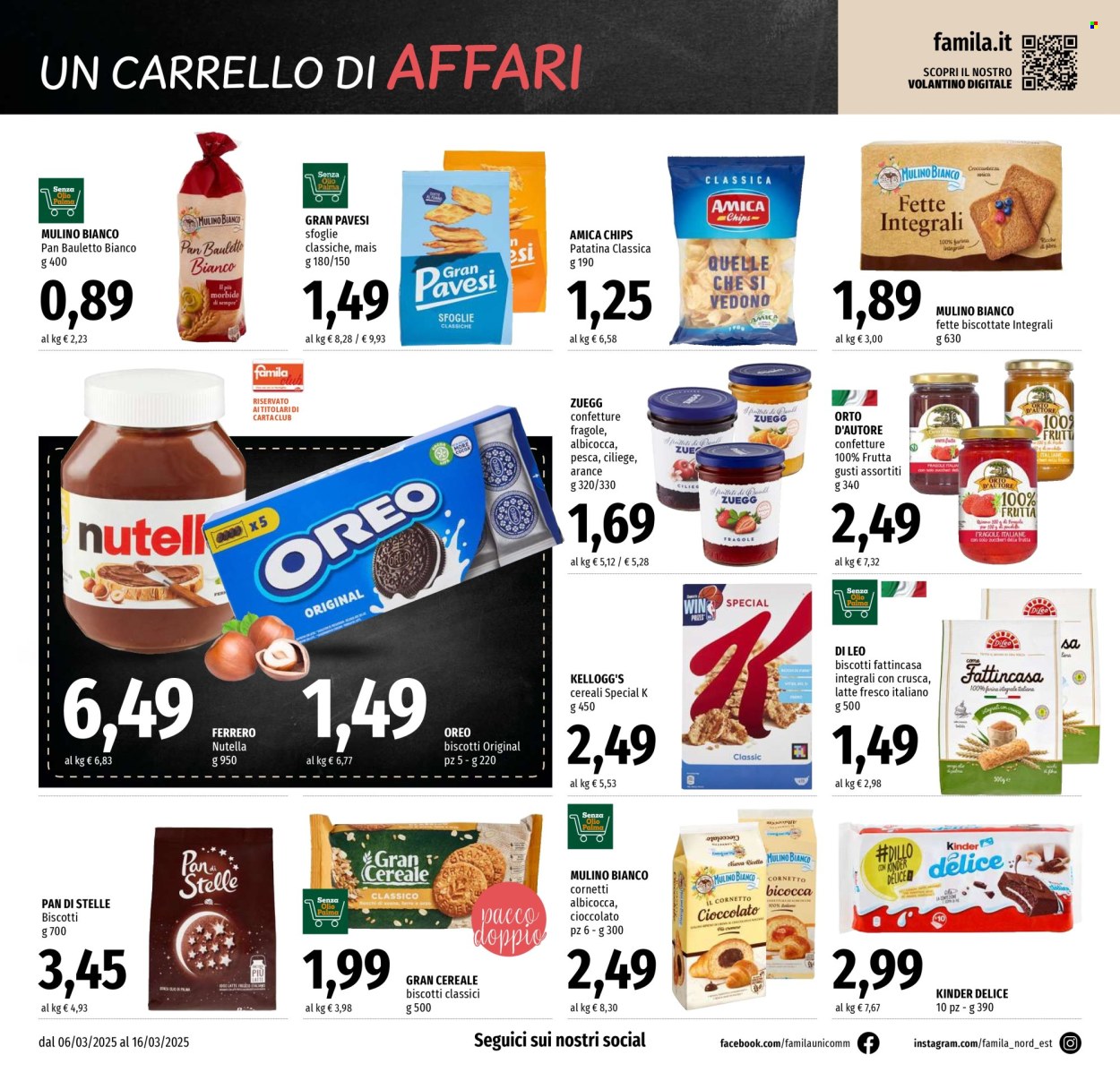 Volantino Famila - 6/3/2025 - 16/3/2025. Pagina 14