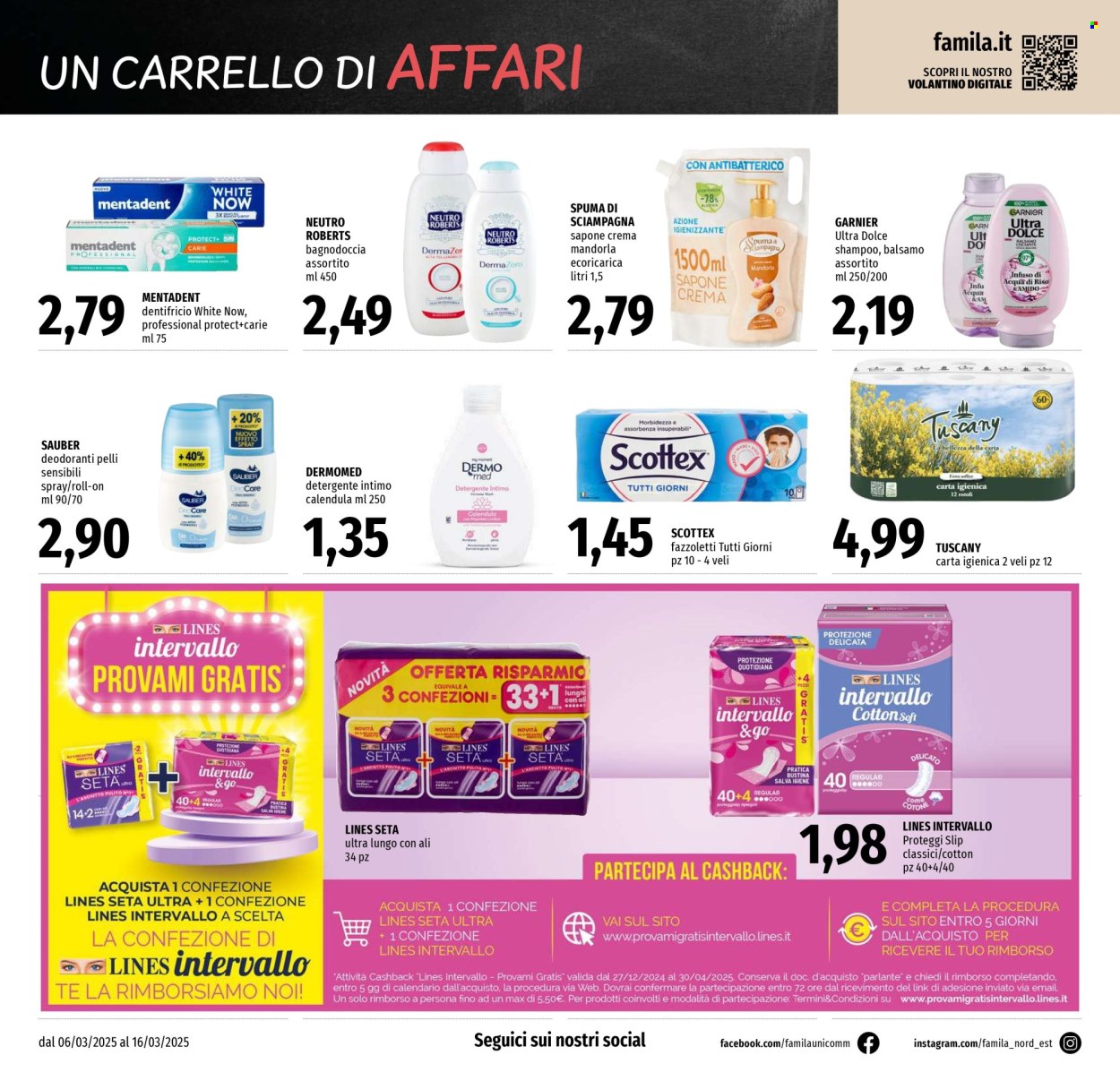 Volantino Famila - 6/3/2025 - 16/3/2025. Pagina 22