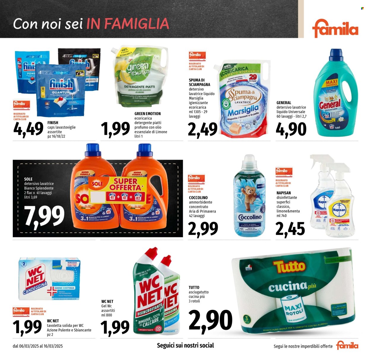Volantino Famila - 6/3/2025 - 16/3/2025. Pagina 23