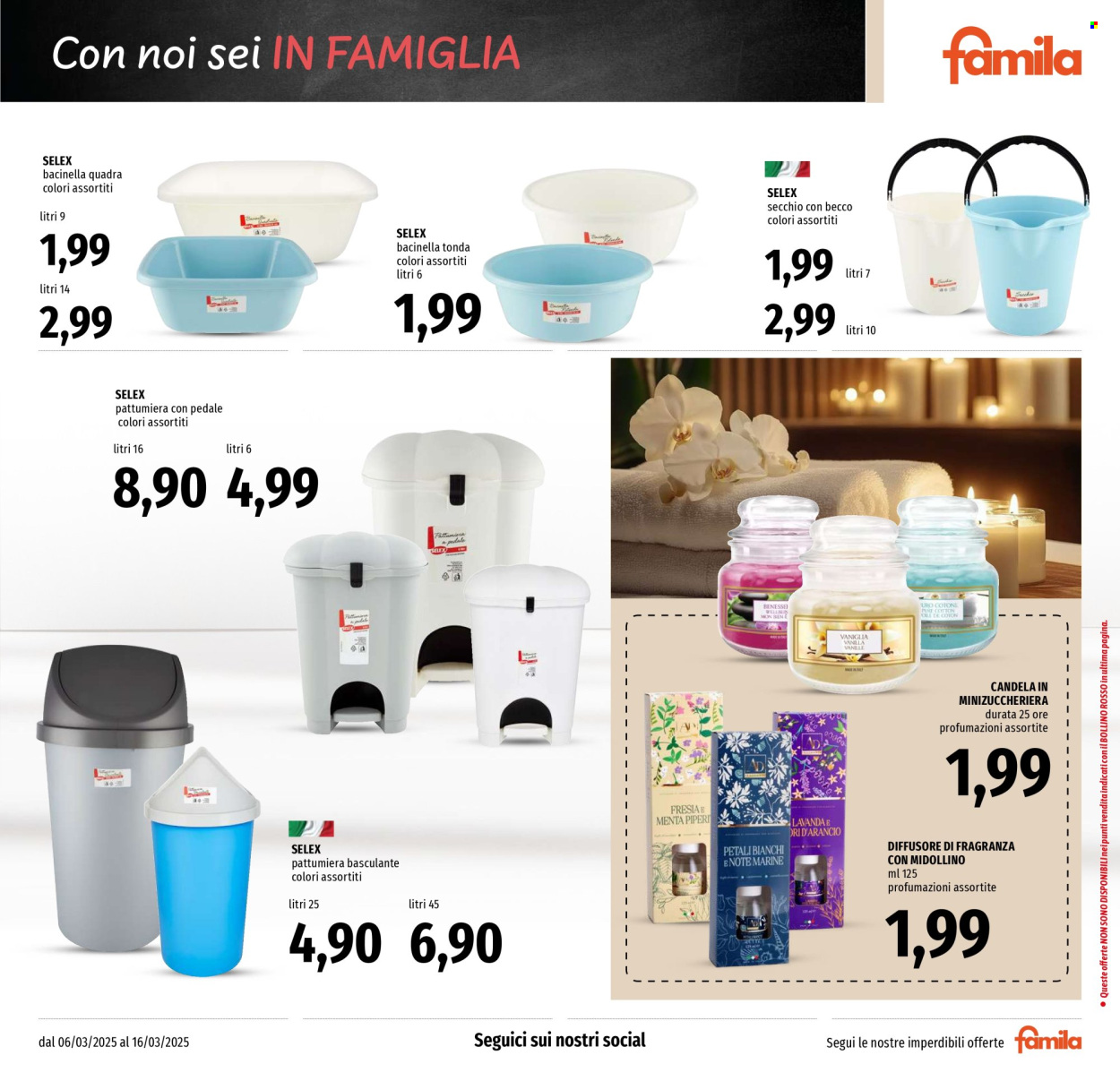 Volantino Famila - 6/3/2025 - 16/3/2025. Pagina 25