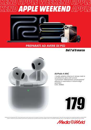 Volantino MediaWorld - 7/3/2025 - 9/3/2025.