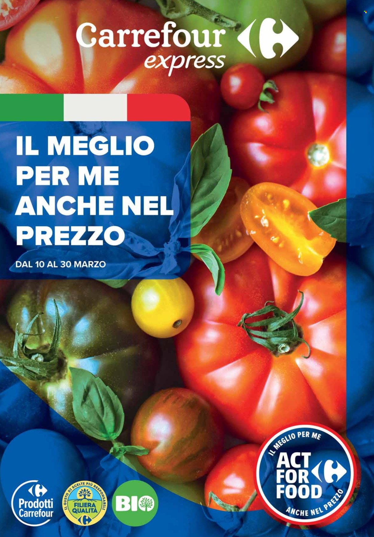 Volantino Carrefour - 10/3/2025 - 30/3/2025. Pagina 1