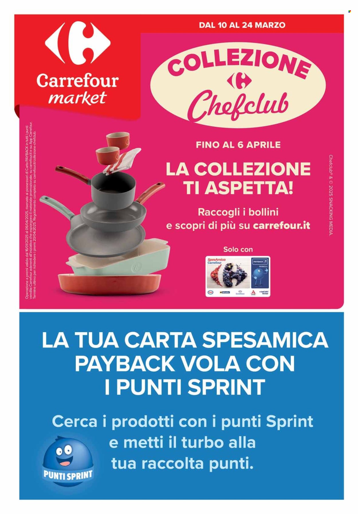 Volantino Carrefour - 10/3/2025 - 24/3/2025. Pagina 1