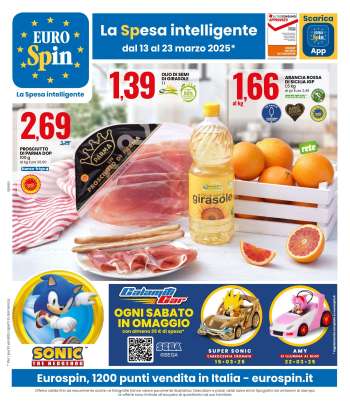 Volantino EuroSpin - 13/3/2025 - 23/3/2025.