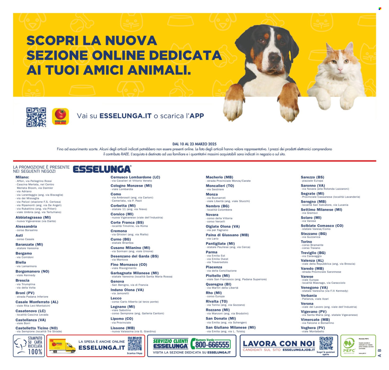 Volantino Esselunga - 10/3/2025 - 23/3/2025. Pagina 16