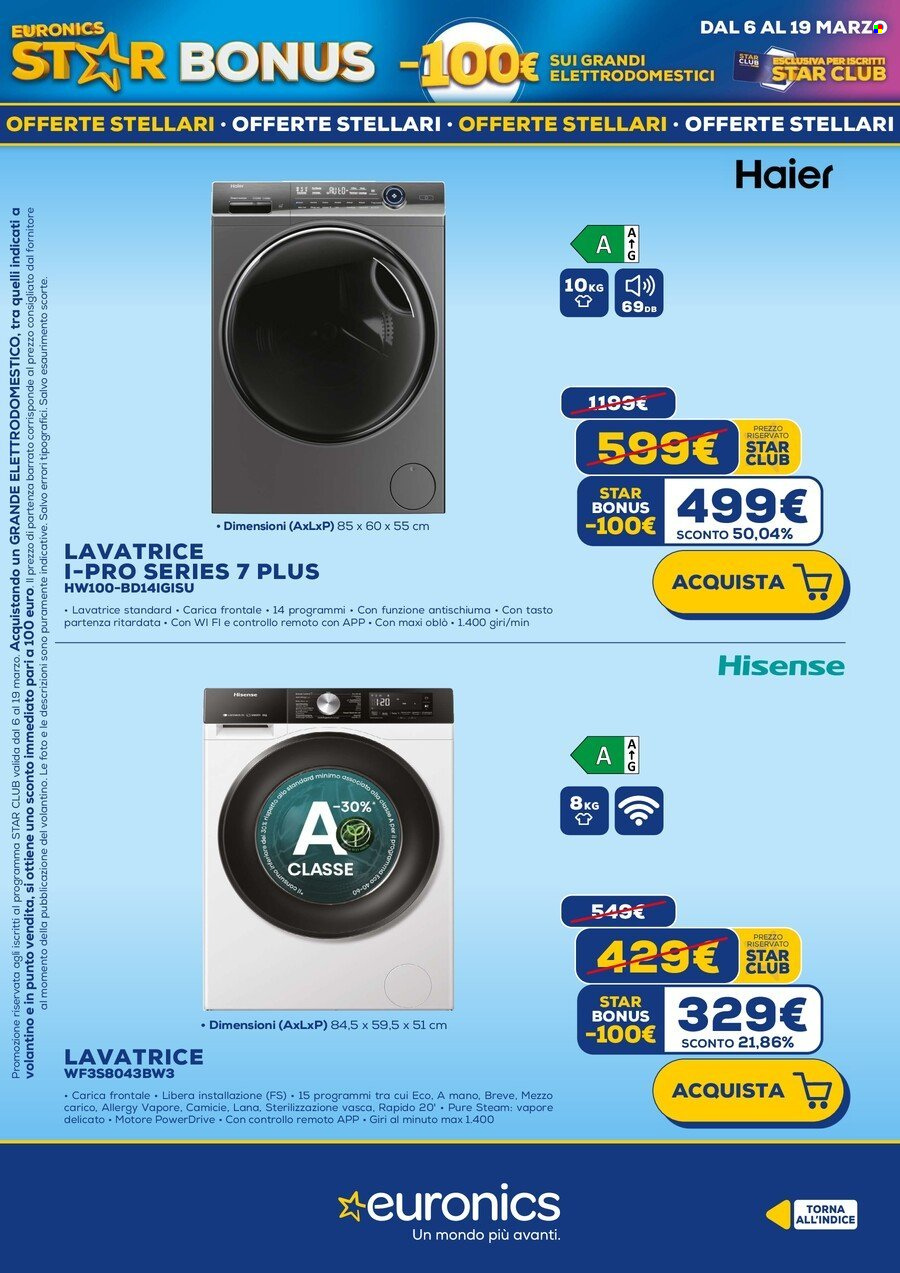 Volantino Euronics - 6/3/2025 - 19/3/2025. Pagina 4
