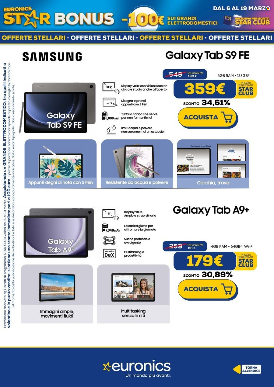 Volantino Euronics - 6/3/2025 - 19/3/2025. Pagina 36