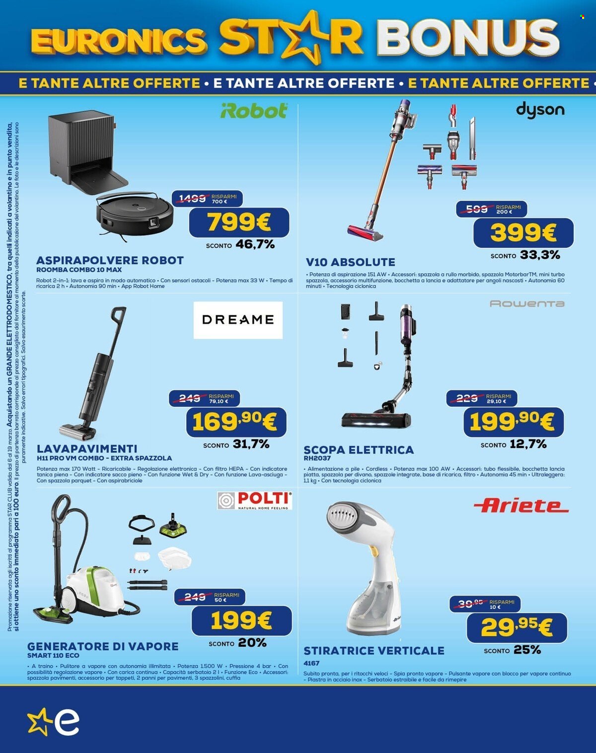 Volantino Euronics - 6/3/2025 - 20/3/2025. Pagina 10