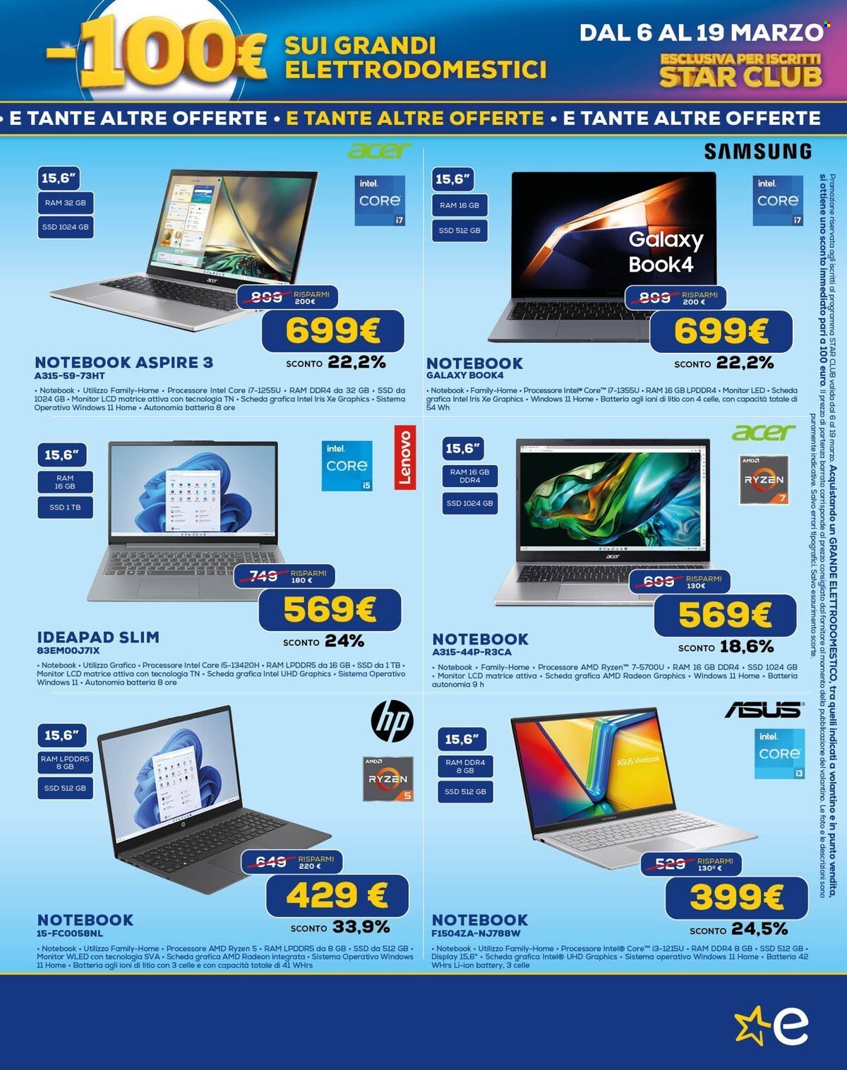 Volantino Euronics - 6/3/2025 - 20/3/2025. Pagina 19