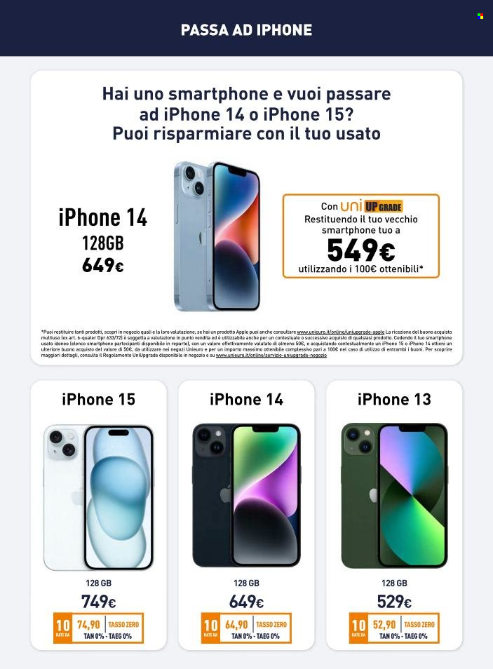 Volantino Unieuro - 10/3/2025 - 16/3/2025. Pagina 6