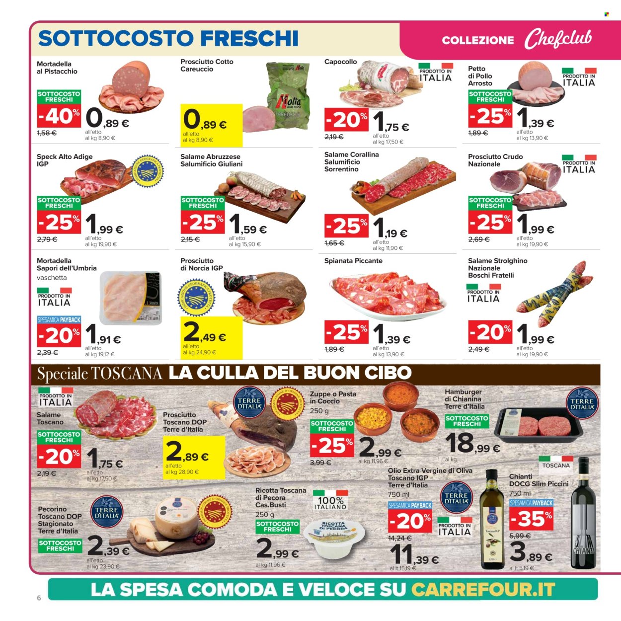 Volantino Carrefour - 13/3/2025 - 24/3/2025. Pagina 6