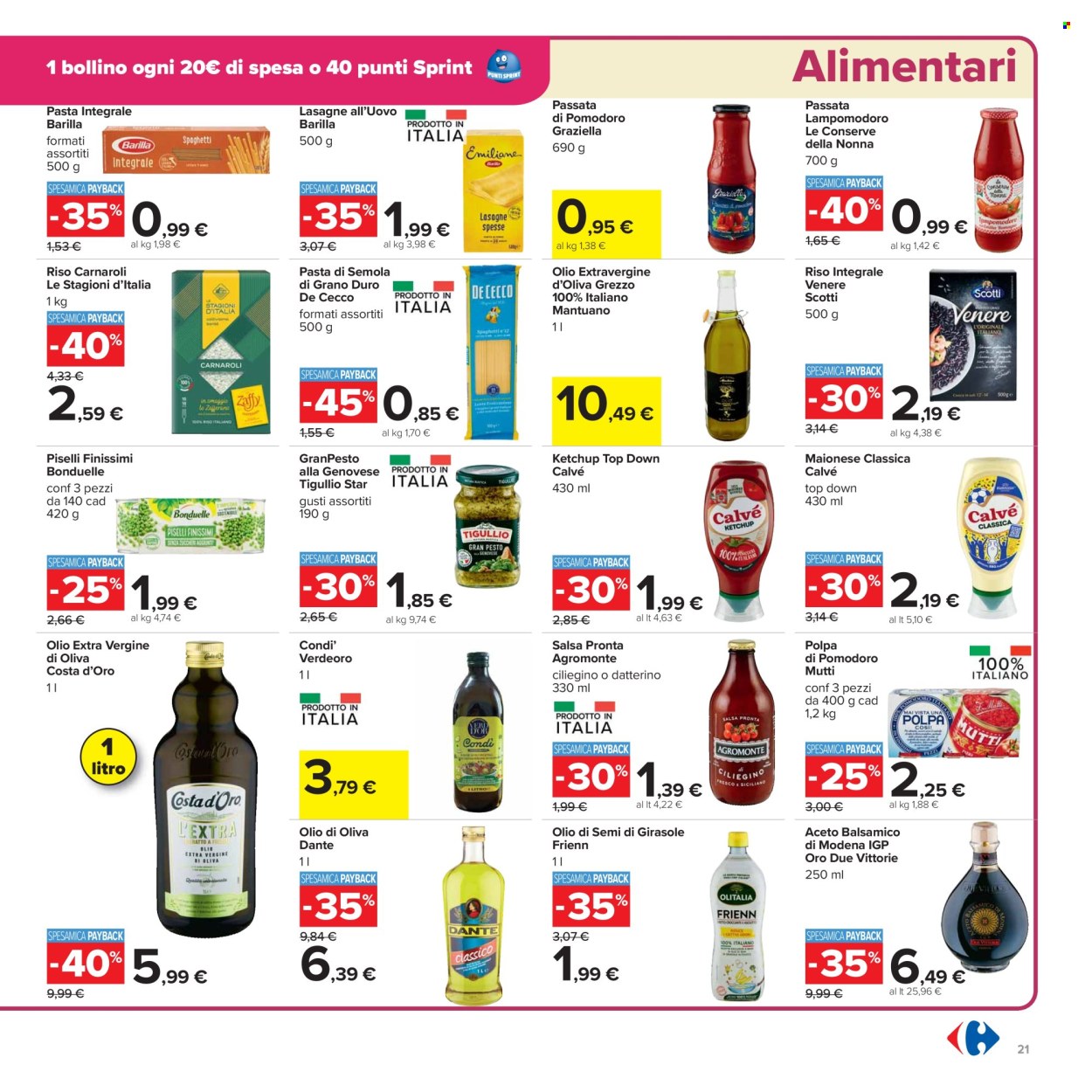 Volantino Carrefour - 13/3/2025 - 24/3/2025. Pagina 21