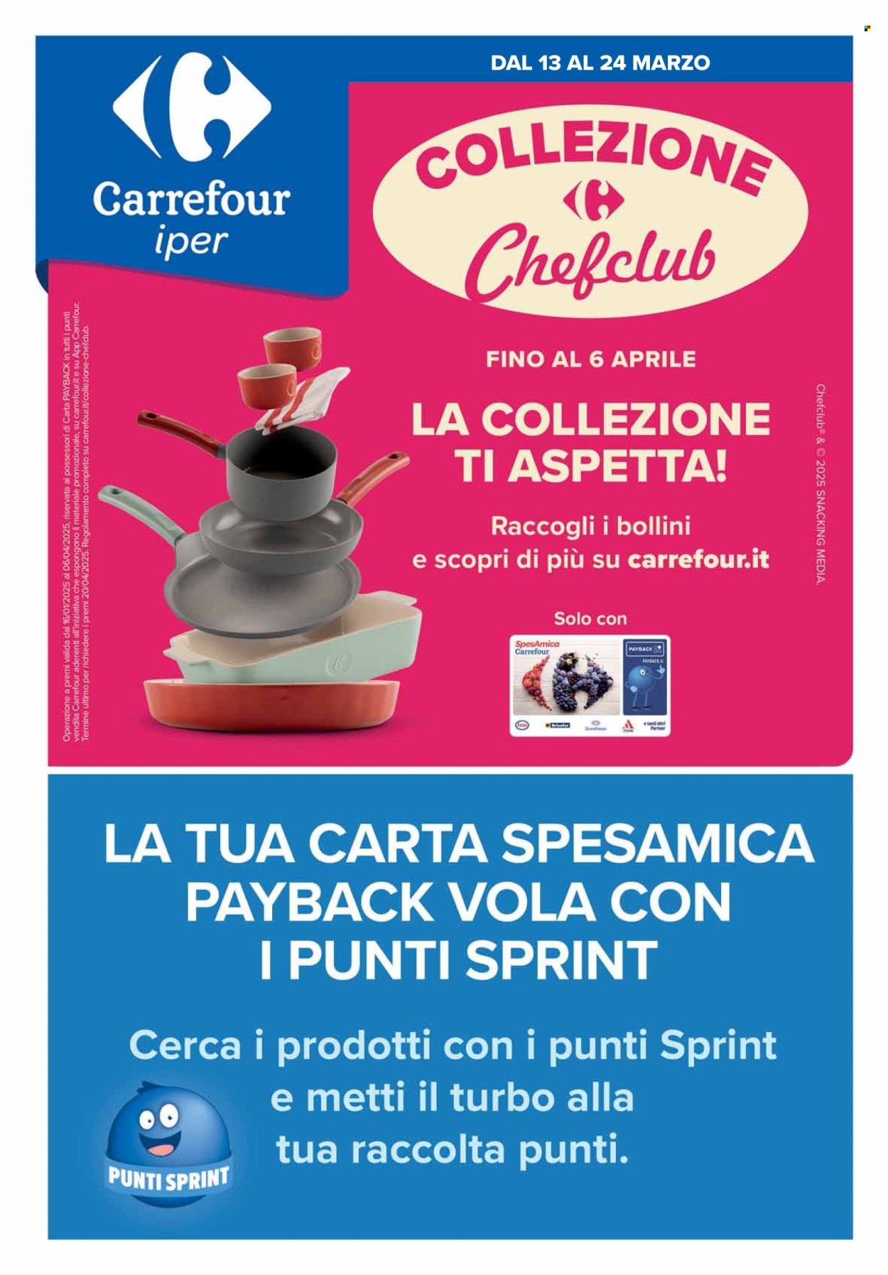 Volantino Carrefour - 13/3/2025 - 24/3/2025. Pagina 1