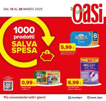 Volantino Oasi - 13/3/2025 - 26/3/2025.