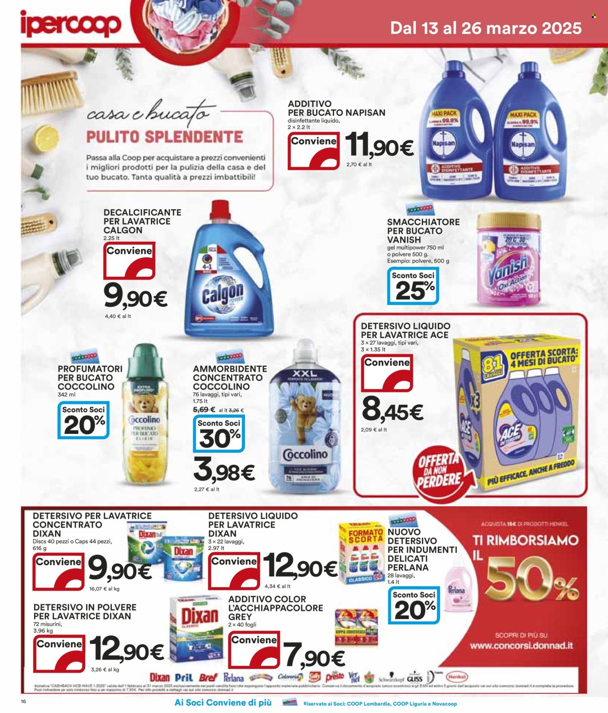 Volantino Coop - 13/3/2025 - 26/3/2025. Pagina 16